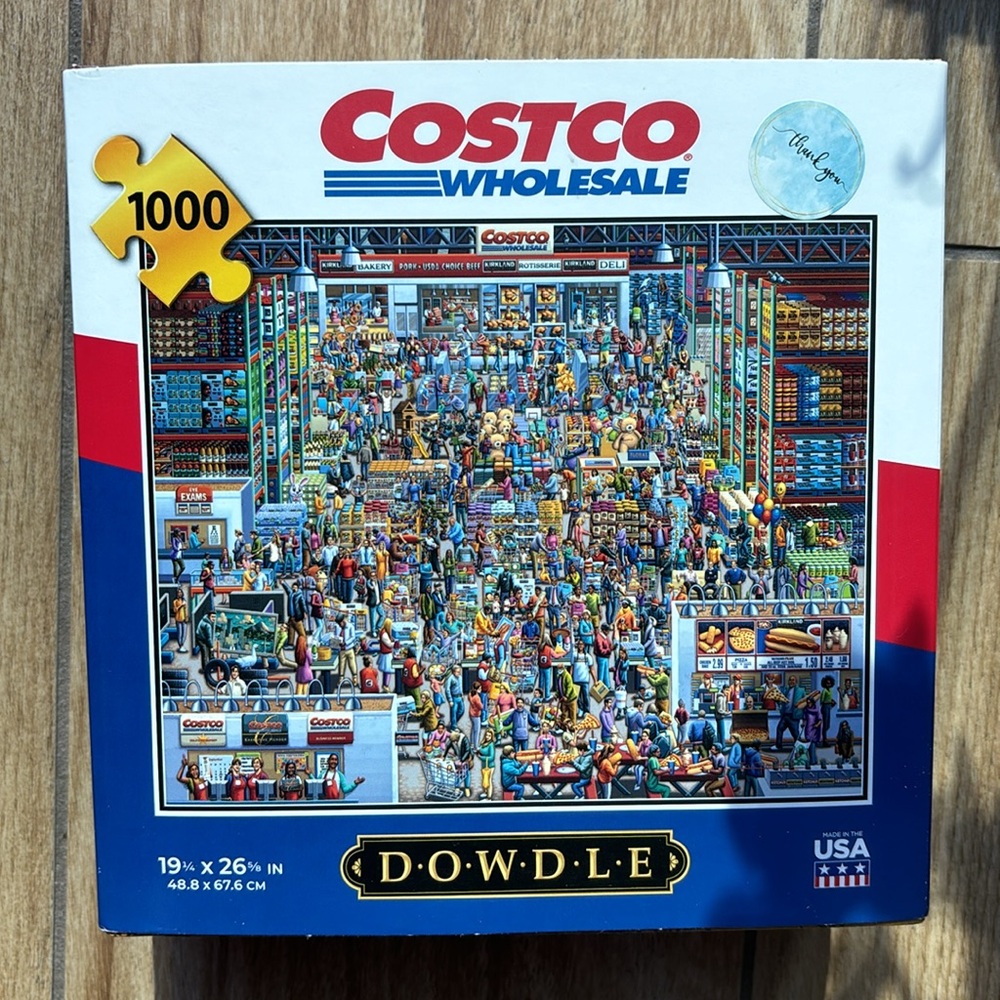Dowdle Jigsaw Puzzle 1000 Piece Costco Wholesale The Treasure Hunt